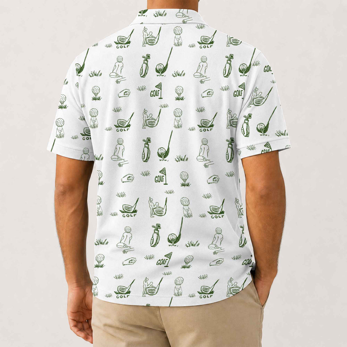 The Fairway Doodle Polo Shirt - Golf Gift for Golfers