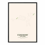 Fancourt The Links course map in George, South Africa