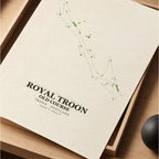 Royal Troon Old Course Golf Course Map Print Poster | Scotland Golf Wall Art Decor
