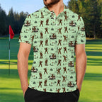 Bigfoot Golf Polo Shirt - Golf Gift for Golfers