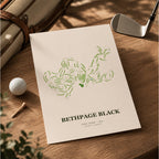 Bethpage Black Golf Course Map Print Poster | New York USA Golf Wall Art