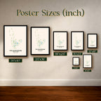 TPC Sawgrass Golf Course Map Print Poster | Florida USA Golf Wall Art