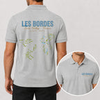 Les Bordes Golf Polo Shirt - Golf Gift for Golfers