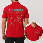Les Bordes Golf Polo Shirt - Golf Gift for Golfers