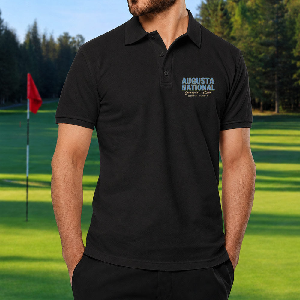 Augusta National Golf Polo Shirt - Golf Gift for Golfers