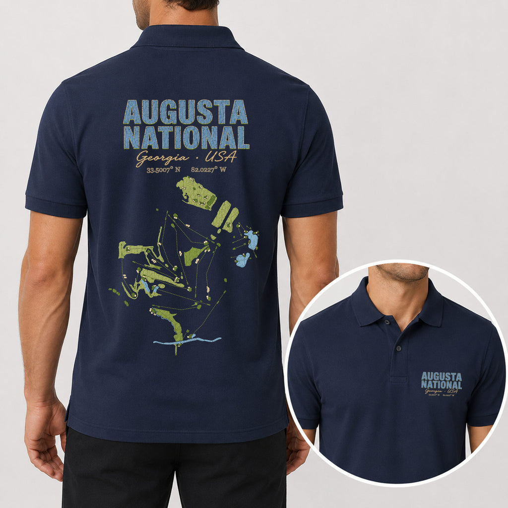 Augusta National Golf Polo Shirt - Golf Gift for Golfers