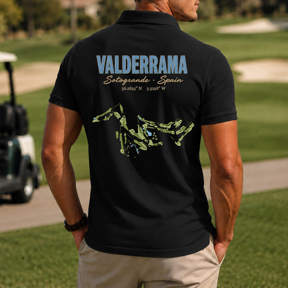 Valderrama Golf Polo Shirt - Golf Gift for Golfers