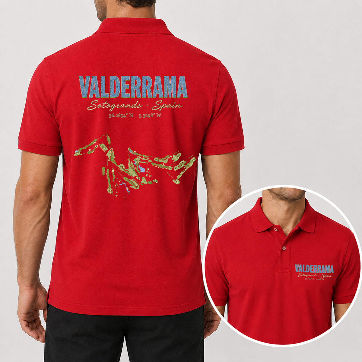 Valderrama Golf Polo Shirt - Golf Gift for Golfers