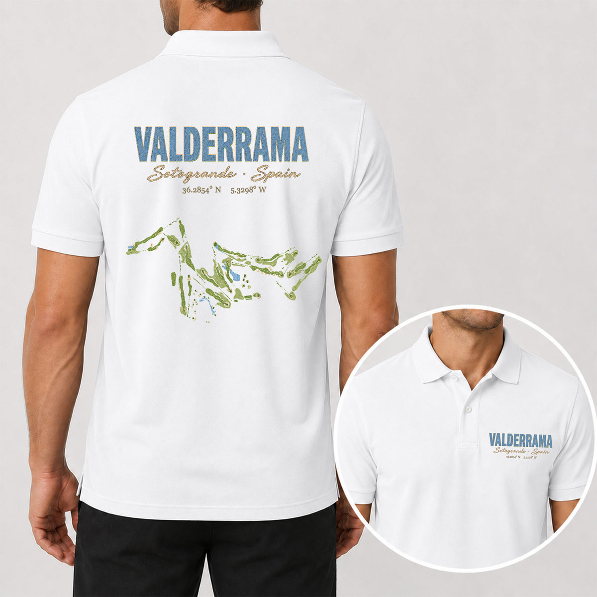 Valderrama Golf Polo Shirt - Golf Gift for Golfers