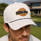 Eastside Golf Be Authentic Performance Rope Hat - Funny Golf Gift for Golfers