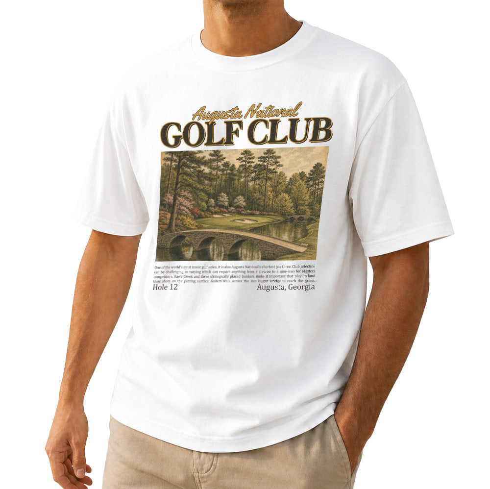 Vintage Augusta National Golf Club Unisex T-Shirt - Retro Golf Course Graphic Tee