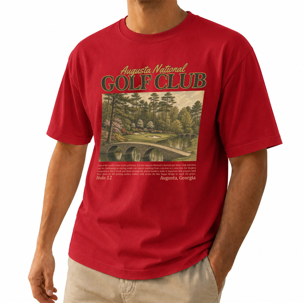 Vintage Augusta National Golf Club Unisex T-Shirt - Retro Golf Course Graphic Tee