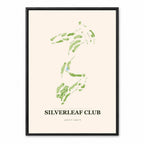 Silverleaf Club course map in Arizona USA