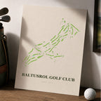 Baltusrol Golf Course Map Print Poster | New Jersey USA Golf Wall Art