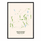 Pronghorn course map in Colorado USA