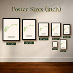 Crystal Downs Country Club Golf Course Map Print Poster | Michigan USA Golf Wall Art