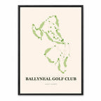 Ballyneal course map in Colorado USA