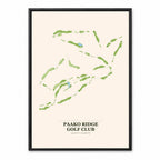 Paako Ridge course map in New Mexico USA