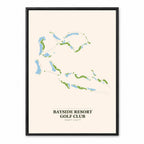 Bayside Resort course map in Leiria Portugal