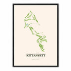 Kittansett course map in Massachusetts USA