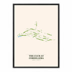 The Club at Cordillera course map in Colorado USA
