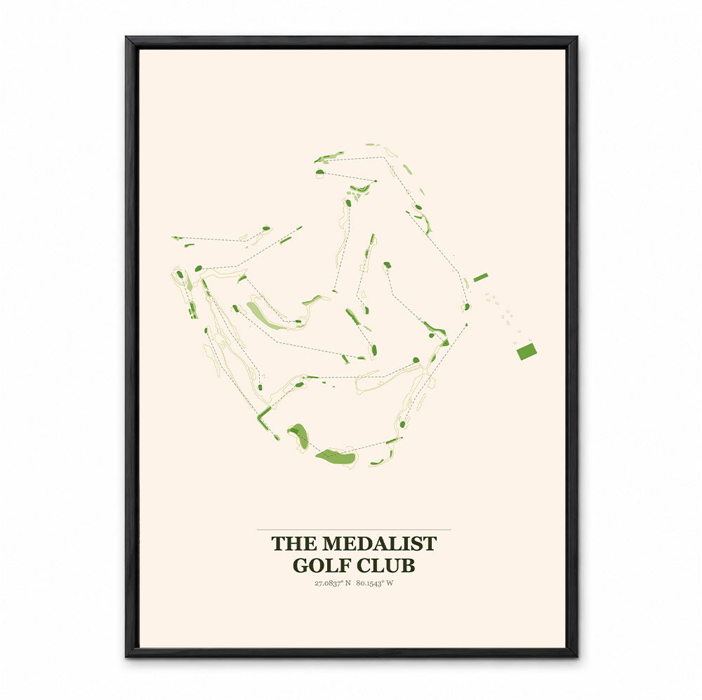 The Medalist course map in Michigan USA