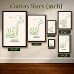 Belleair Country Club Golf Course Map Print Poster | Florida USA Golf Wall Art
