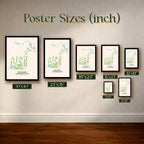 Belleair Country Club Golf Course Map Print Poster | Florida USA Golf Wall Art