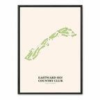Eastward Ho! Country Club course map in Massachusetts USA
