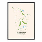 Black Sheep course map in Illinois USA