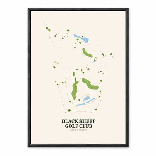Black Sheep course map in Illinois USA