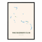 The Madison Club course map in California USA