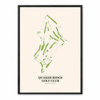 Quaker Ridge course map in New York USA