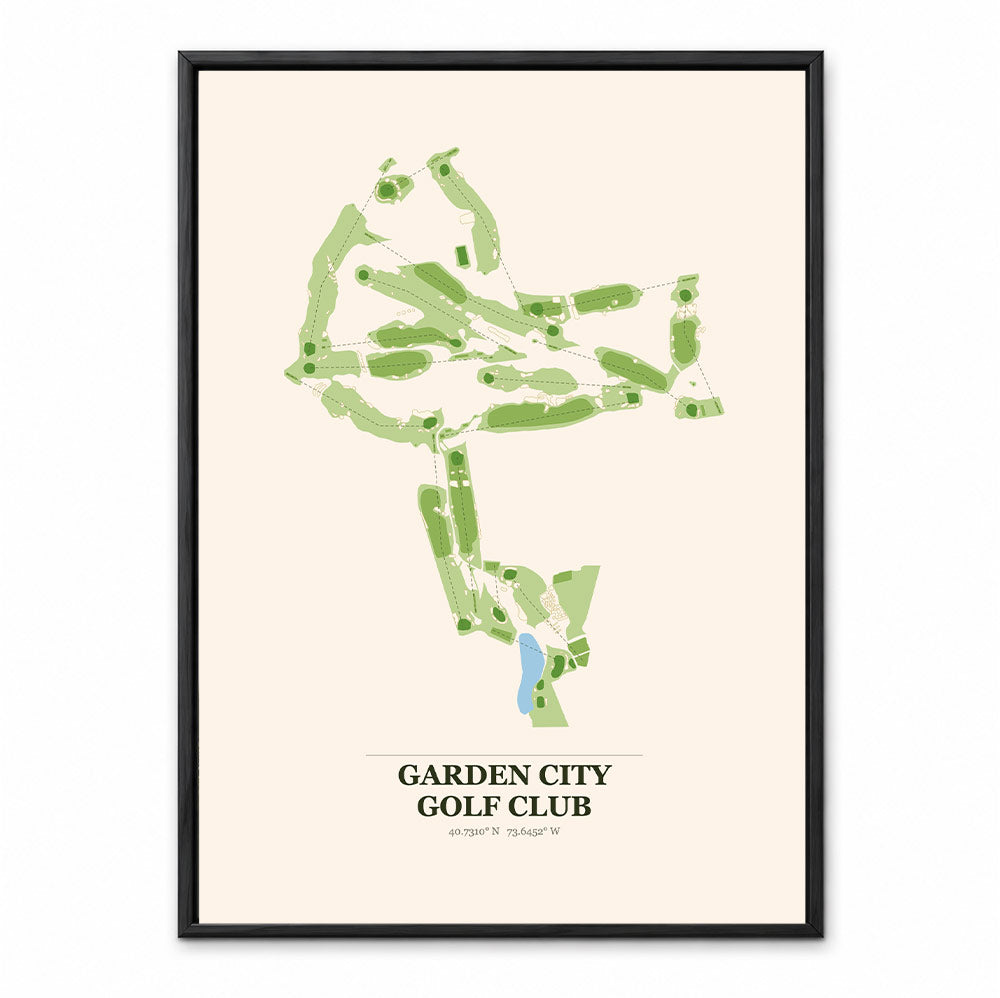Garden City course map in Ontario Canada