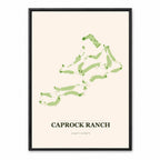 CapRock Ranch course map in Nebraska USA