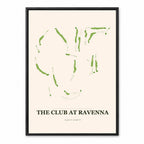 The Club at Ravenna course map in Florida USA