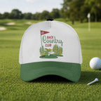 Back Country Club Vintage Golf Hat - Funny Golf Gift for Golfers golf hat