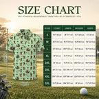 Bigfoot Golf Cart Print Men's Polo - Funny Golf Lover Gift