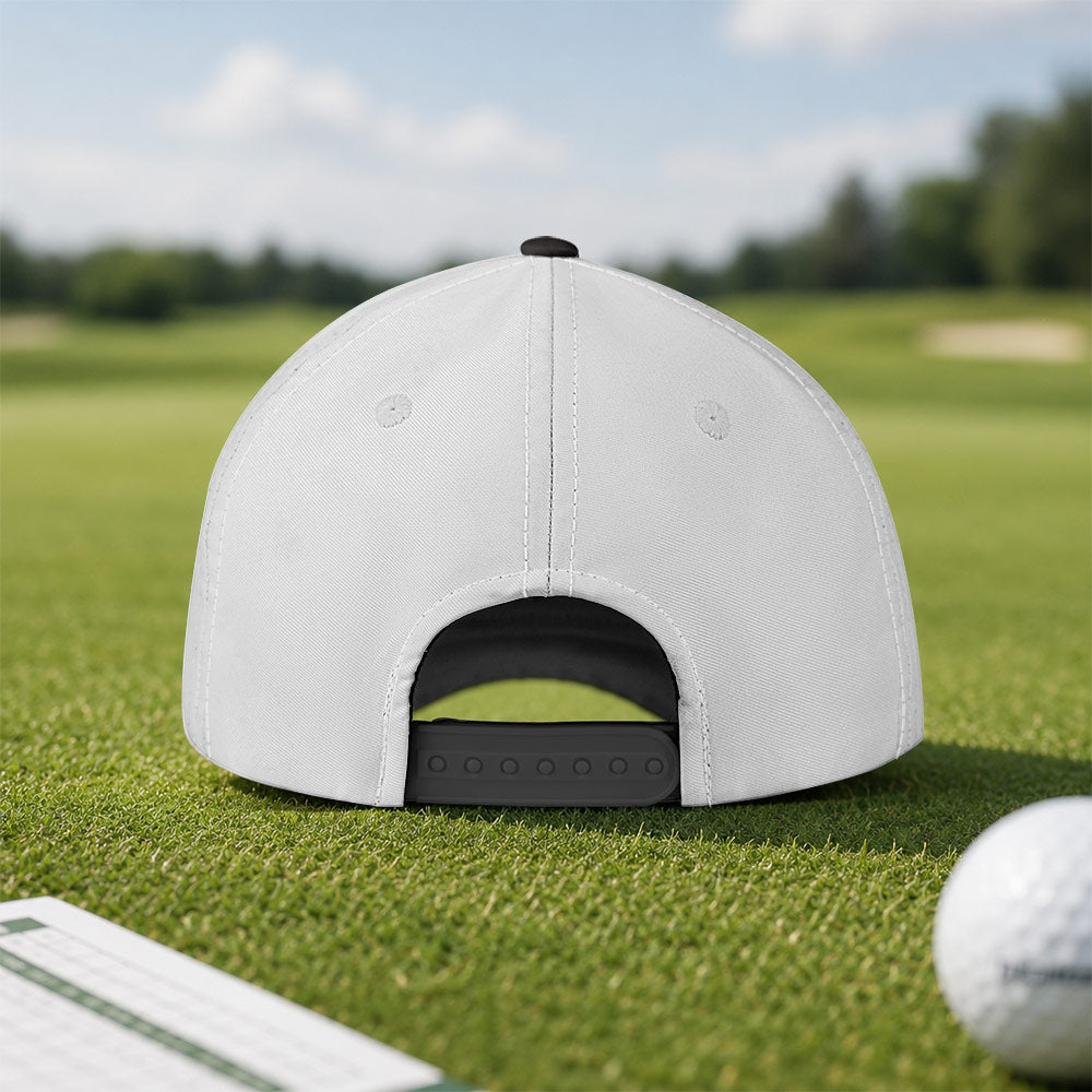Golf Course Icon All Over Print Hat - Funny Golf Gift for Golfers