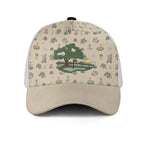 Golf Course Icon All Over Print Hat - Funny Golf Gift for Golfers golf hat