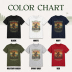 Funny Not All Who Wander Are Lost Disc Golfing Bigfoot Unisex T-Shirt - Sasquatch Golfer Graphic Tee