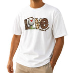For The Love Of The Game Leopard Golf Unisex T-Shirt