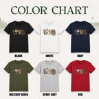 For The Love Of The Game Leopard Golf Unisex T-Shirt