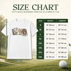 For The Love Of The Game Leopard Golf Unisex T-Shirt