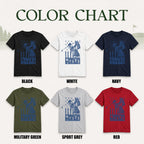 Vintage Patriotic Golf Unisex T-Shirt - American Flag Golfer Graphic Tee