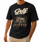 Funny Golf Fairway To Heaven Unisex T-Shirt - Golf Lover Graphic Tee
