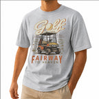 Funny Golf Fairway To Heaven Unisex T-Shirt - Golf Lover Graphic Tee