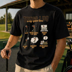 Things I Do In My Spare Time golf t-shirt lifestyle 2