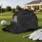 The Golf Father The Man The Myth The Legend Hat - Funny Golf Gift for Golfers golf hat