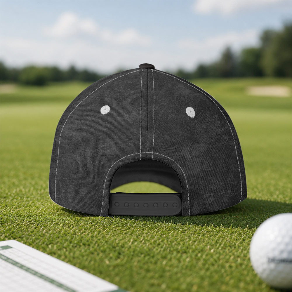 The Golf Father The Man The Myth The Legend Hat - Funny Golf Gift for Golfers